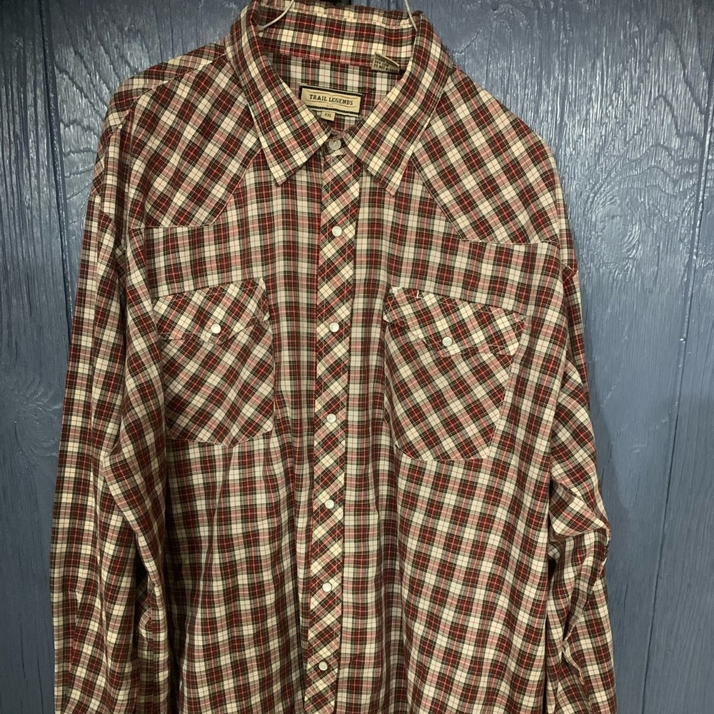 Trail Legends XXL Long Sleeved Button Down Shirt
